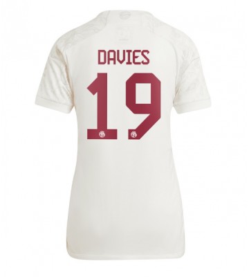 Bayern Munich Alphonso Davies #19 Tredje Tröja Kvinnor 2023-24 Kortärmad